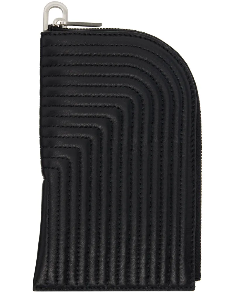 Rick Owens Black Porterville Neck Card Holder 09