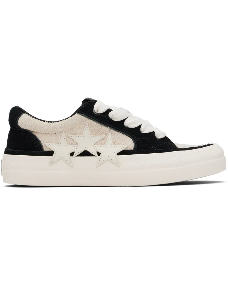 Amiri Black & Off-White Sunset Skate Low Sneakers Birch