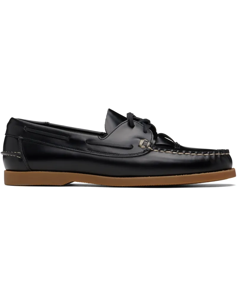HEREU Black Saler Nautic Loafers Black