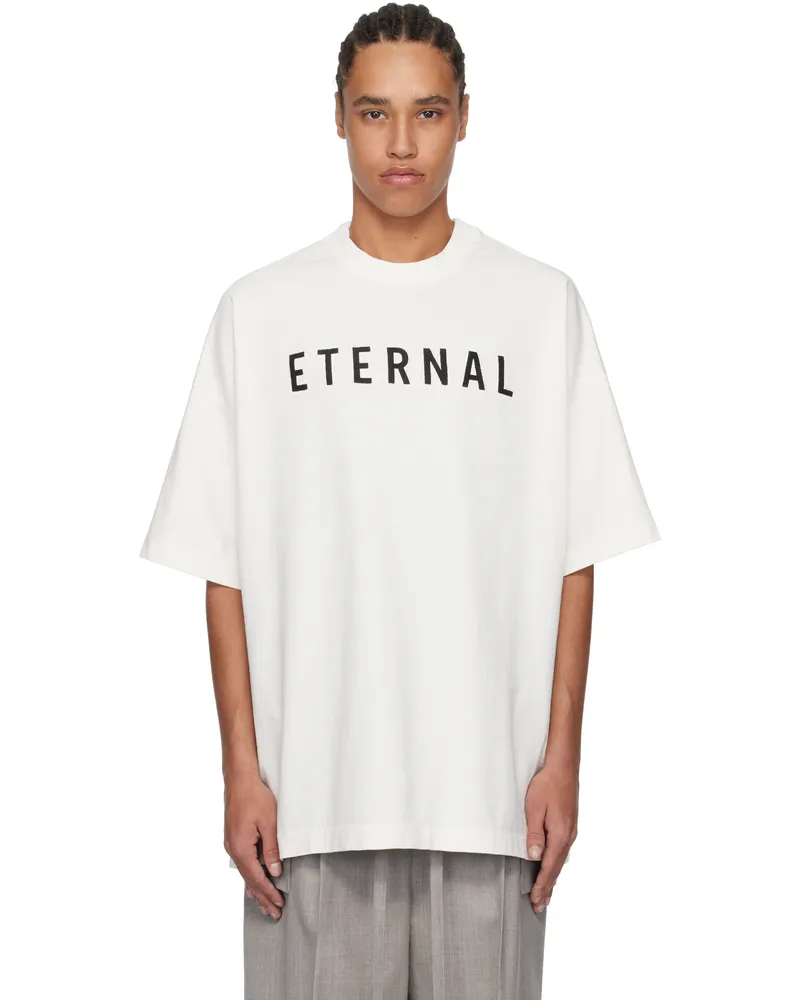 Fear of God White 'Eternal' T-shirt White