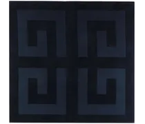 Black 4G Square Towel