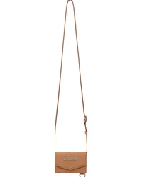 Jacquemus Brown Le Raphia 'Le Porte Azur' Wallet Light