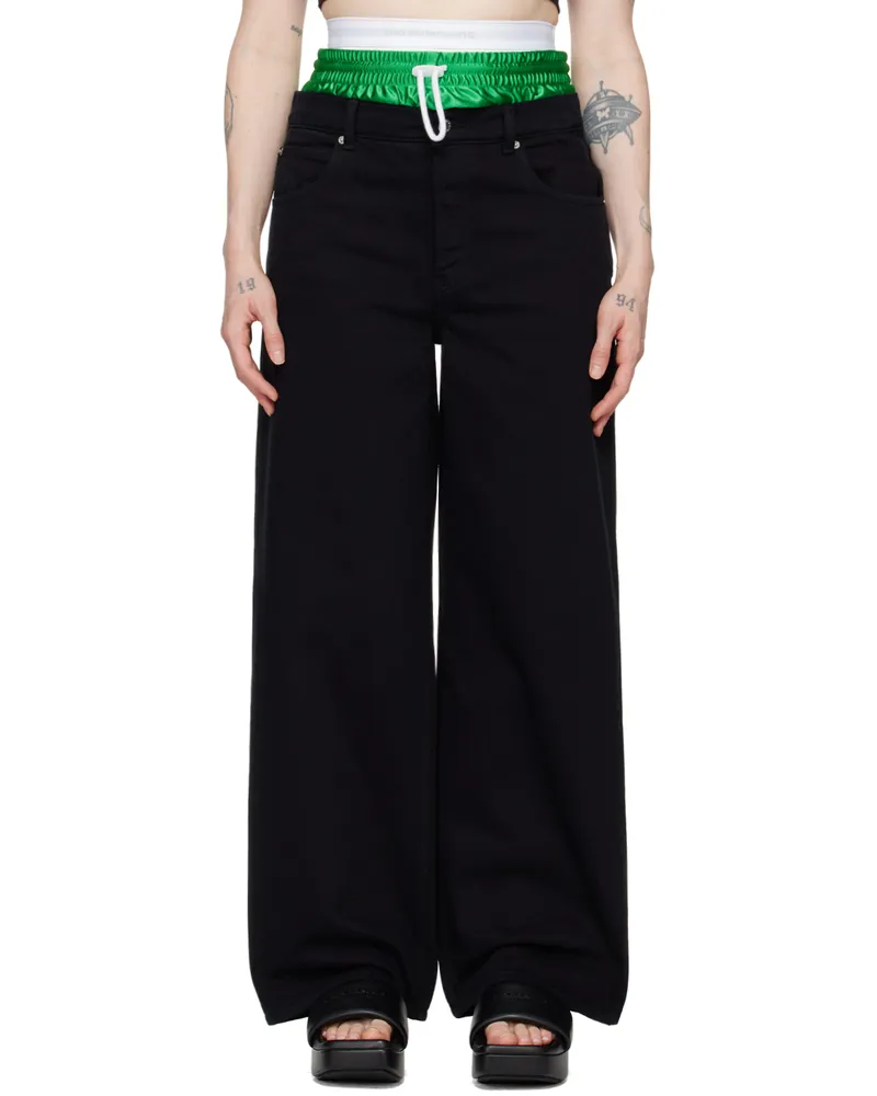 Alexander Wang Black Pre-Styled Jeans 011