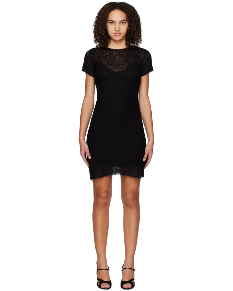 Anna October Black Suzi Minidress Black