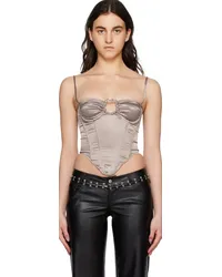 Miaou Silver Hannah Jewett Edition Deia Corset Silver