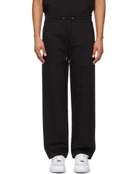 HUGO BOSS Black Drawstring Sweatpants 001-black