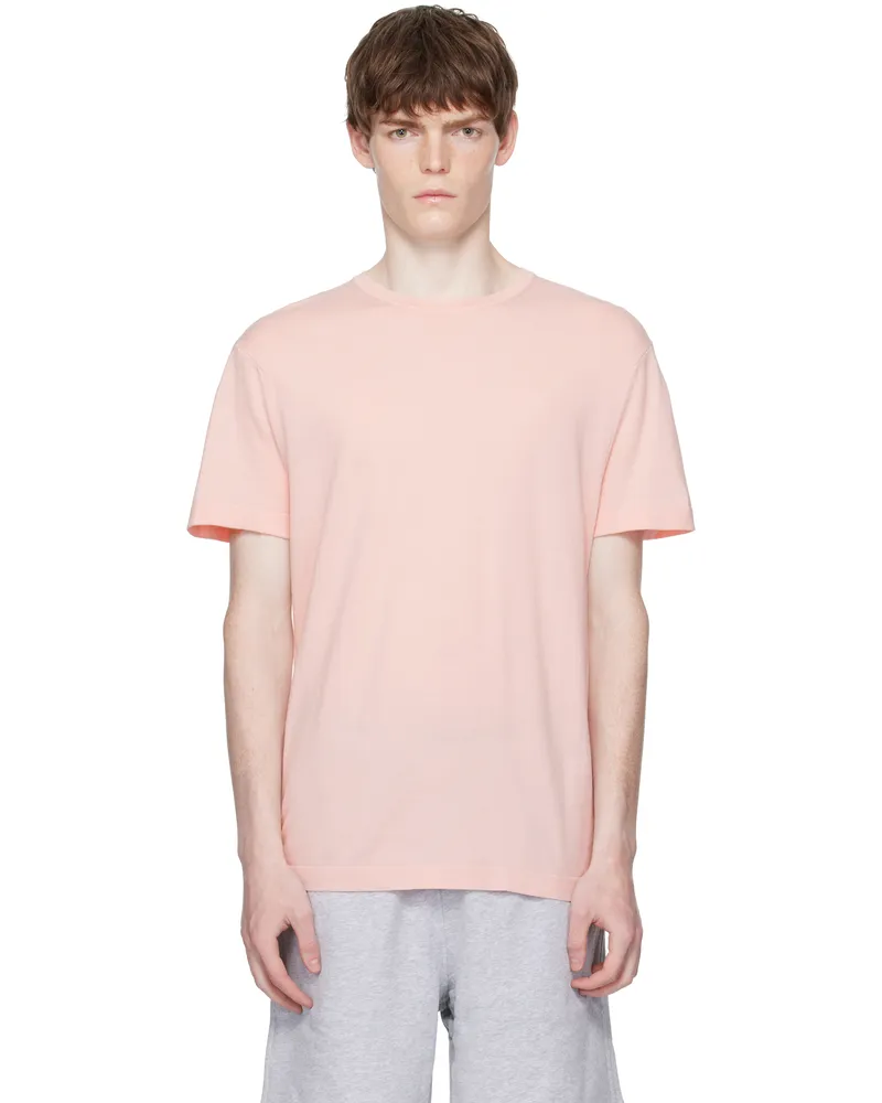 HUGO BOSS Pink BECKHAM Edition Knit Cotton Sweater 673-bright