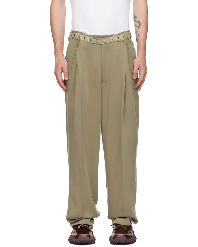 Magliano Beige Super Trousers 12