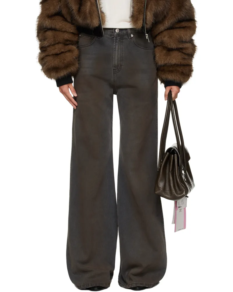 LU'U DAN Gray Phat XL Jeans Dirty