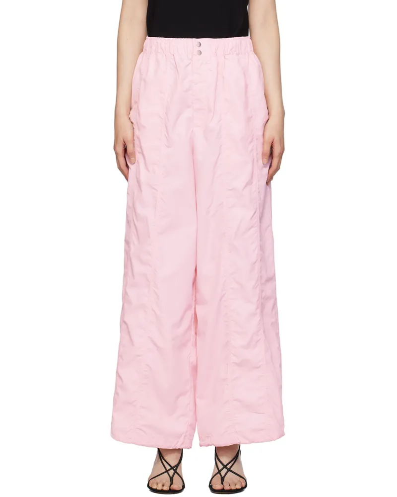 Birrot Pink Giwa Trousers Powder
