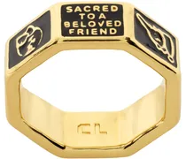 Gold Beloved Friendship Ring