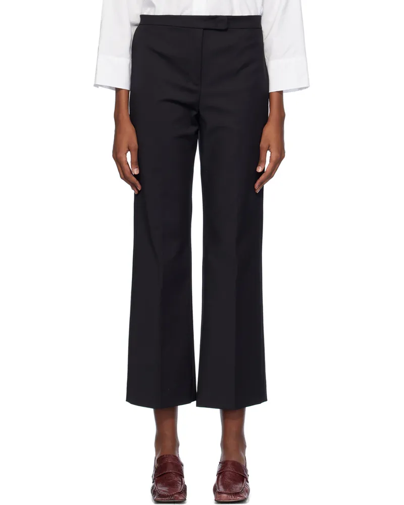 Max Mara Black Conico Trousers 003