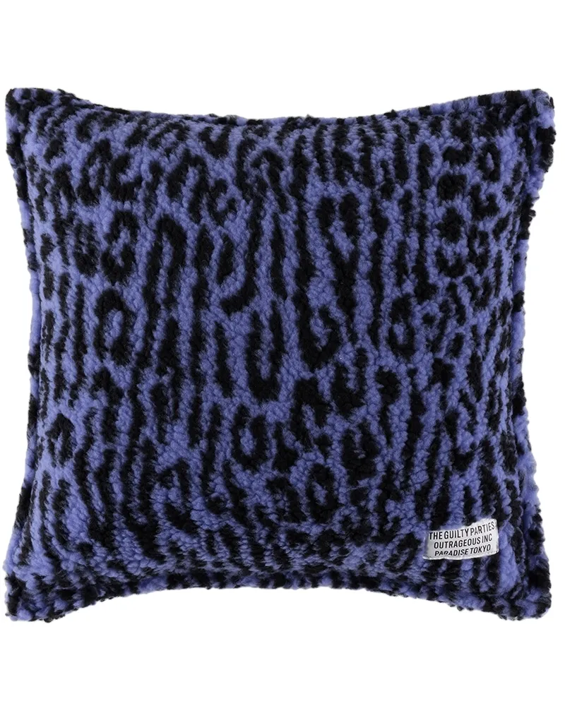 Blue Boa Cushion