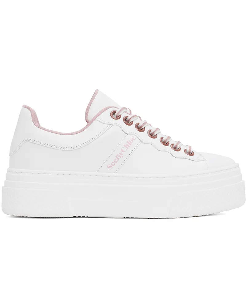 See by Chloé White Essie Sneakers 101-white