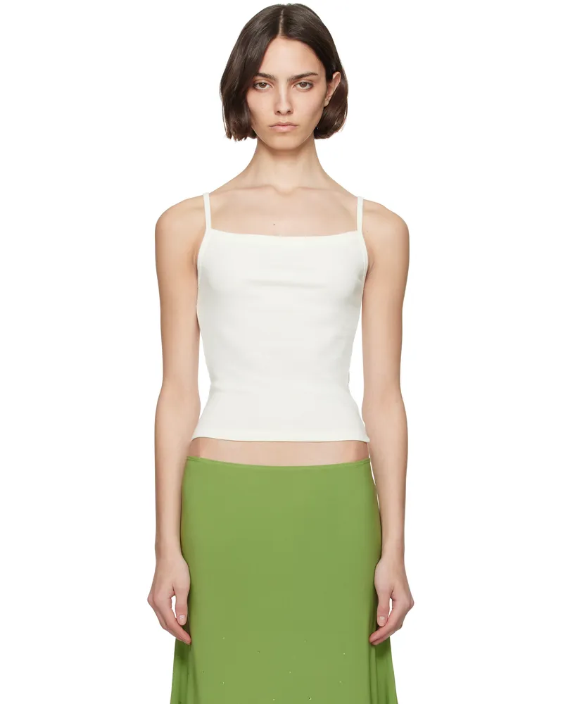 Gil Rodriguez Off-White LaPointe Tank Camisole Melon