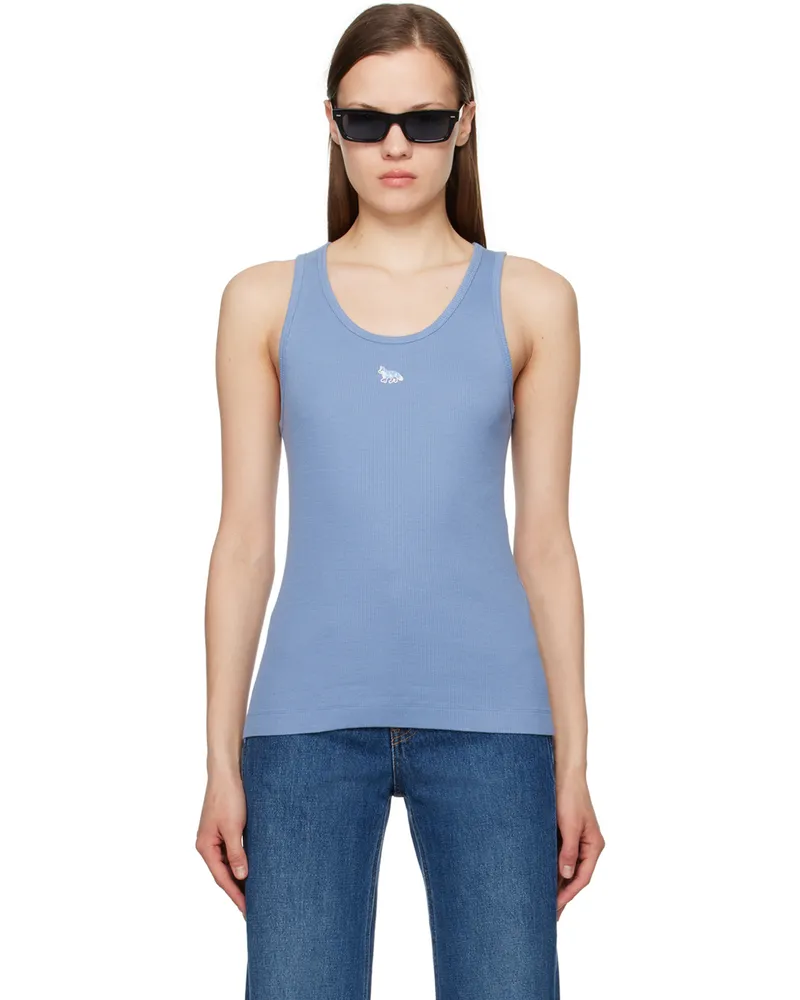 Kitsuné Blue Baby Fox Tank Top P428