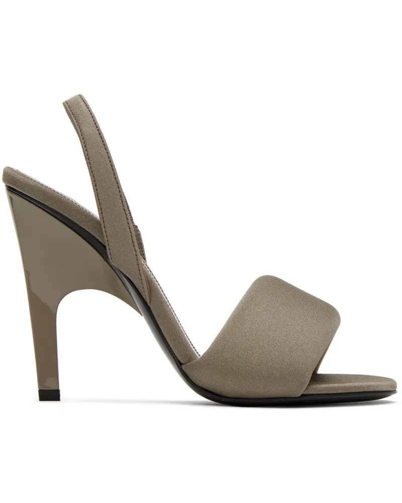 ATTICO Gray Rem Heeled Sandals 084