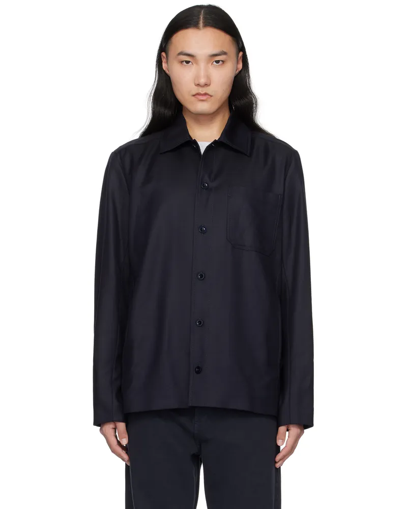 A.P.C. Navy Jeffray Jacket Iak