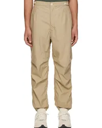 nanamica Beige Deck Trousers Sb