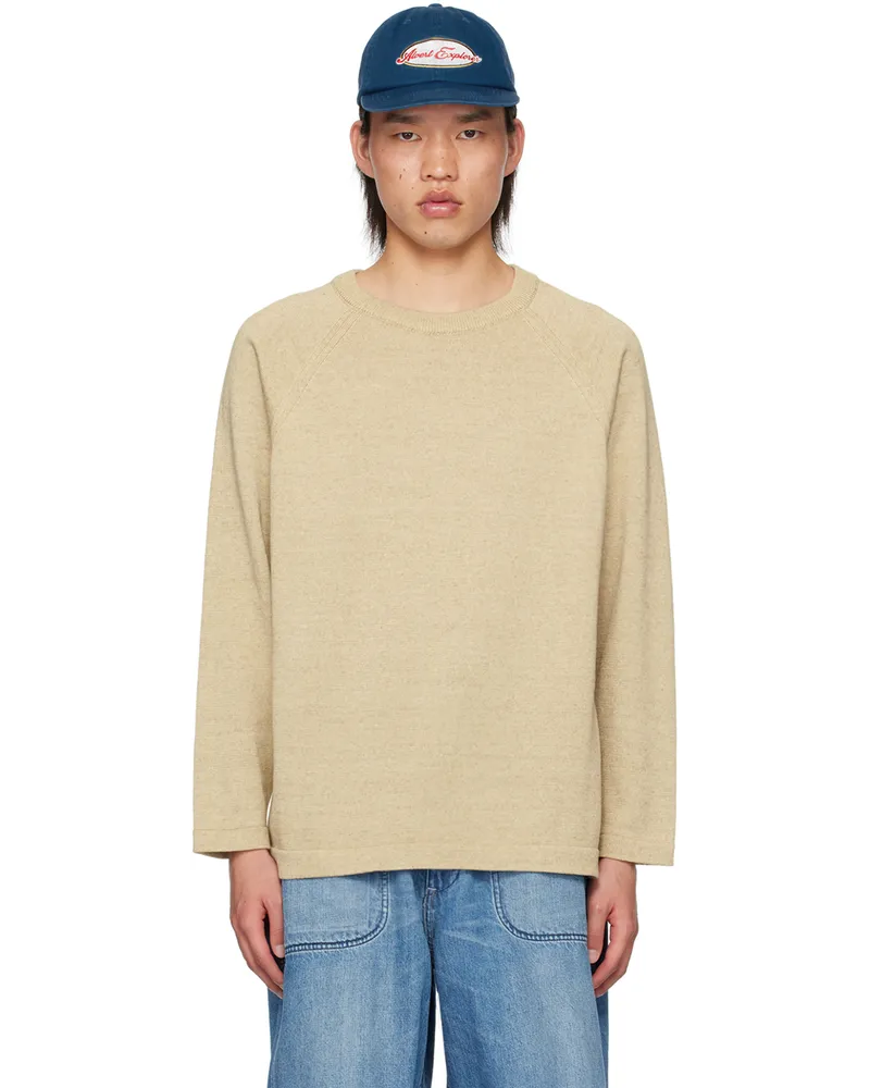 nanamica Beige KODENSHI Sweater Be