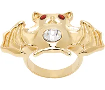 Gold Bat Ring