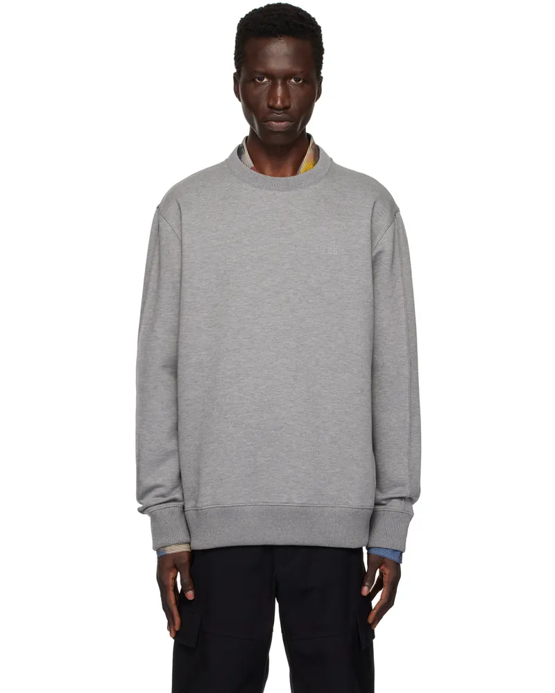 Givenchy Gray 4G Sweatshirt 050-light