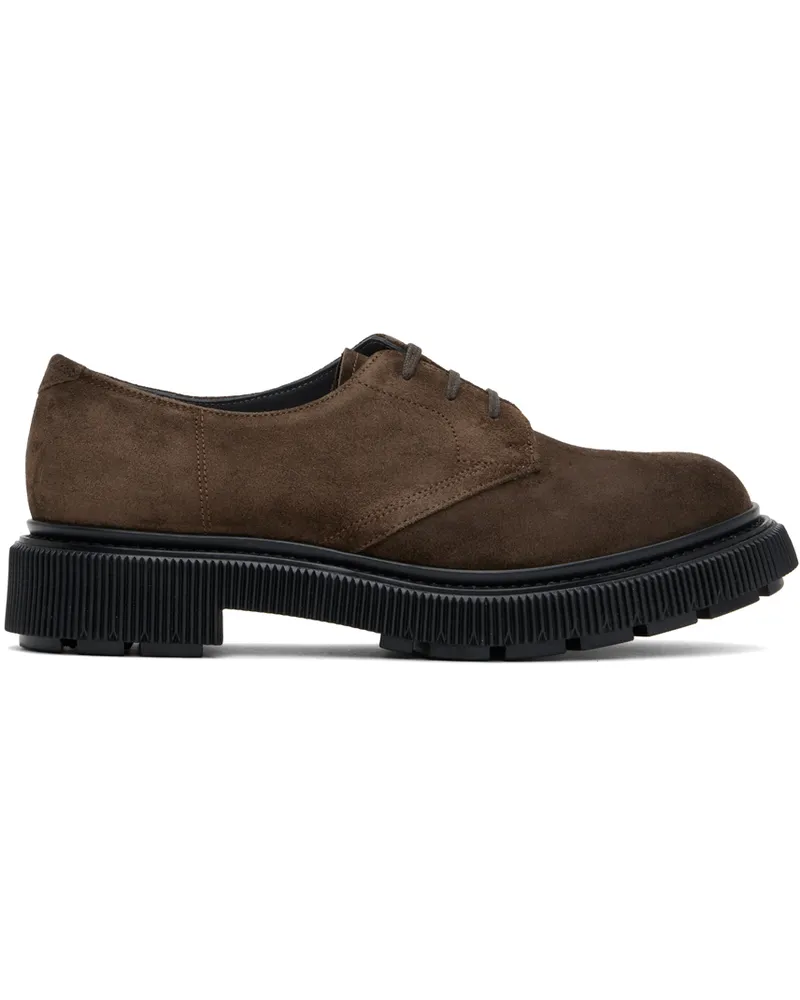 Adieu Paris Brown Type 132 Derbys Earth