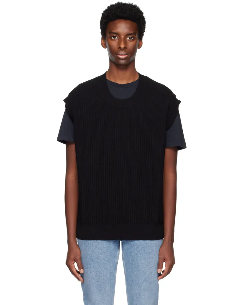 Won Hundred Black Kaiden Vest Black
