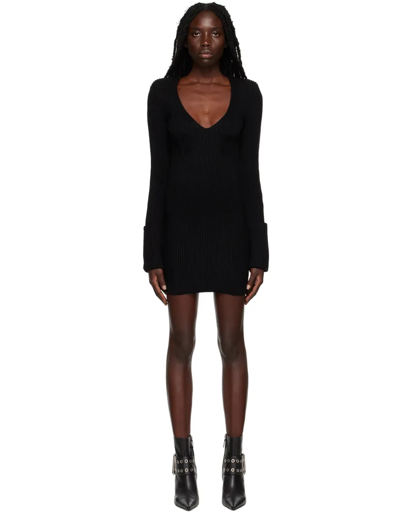 GAUGE81 Black Artik Mini Dress 100