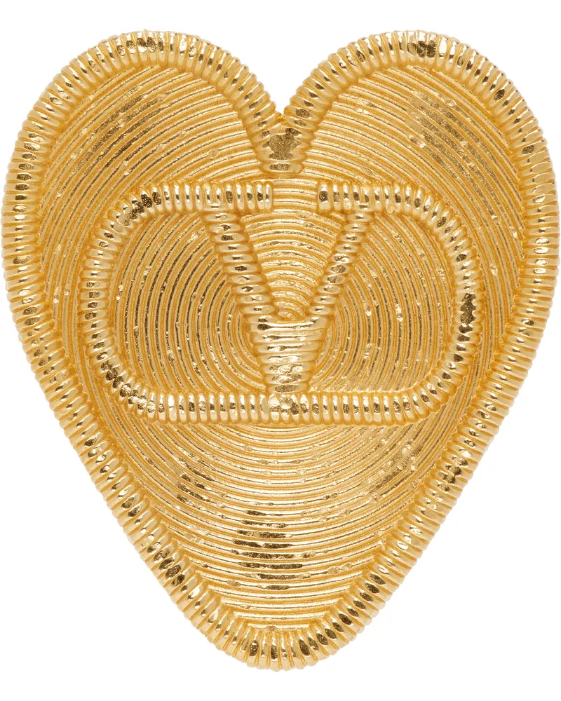 Valentino Garavani Fil Perdu Metal Brooch Km5