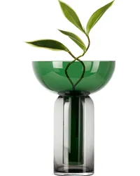 AYTM Green & Black Torus Vase Forest