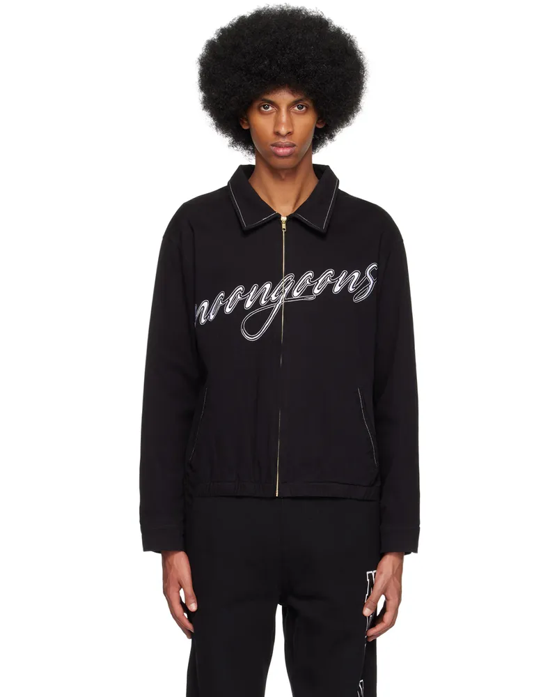 Noon Goons Black Stitched Up Jacket Black
