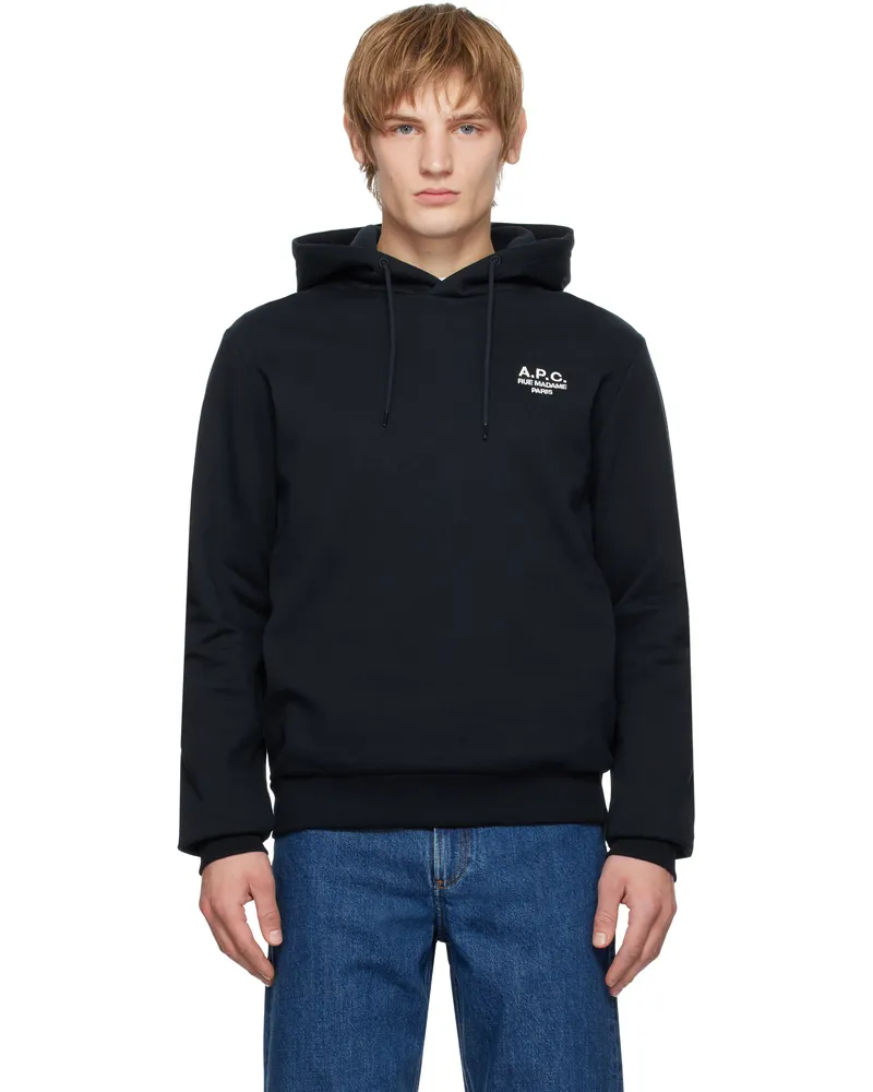 A.P.C. Navy Standard Rue Madame Hoodie Tiq