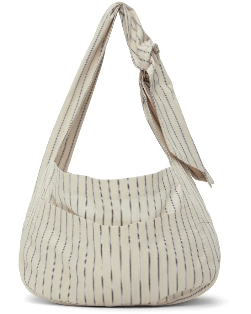 SC103 Off-White Mini Cocoon Sac Tote Picnic