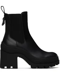 Moncler Black Envile Ankle Boots Black