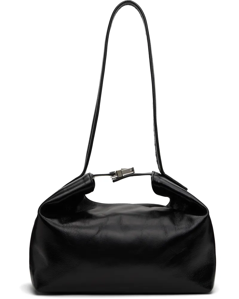 by FAR Black Bea Creased Leather Bag Bk001