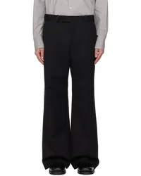 RECTO Black Dune Trousers Black