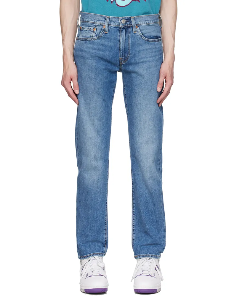 Levi's Blue 502 Taper Jeans Come
