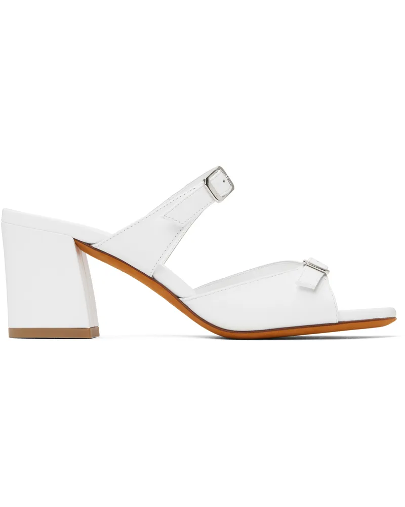 Maryam Nassir Zadeh White Una Heeled Sandals 029