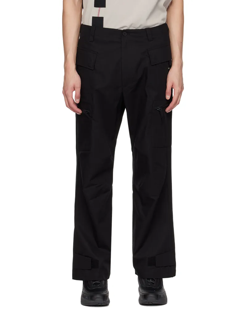 ACW* Black Zip Cargo Pants Onyx
