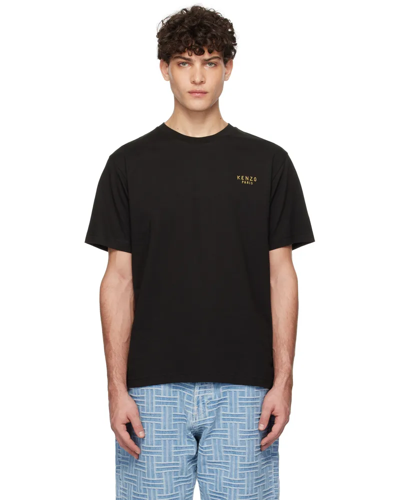 Kenzo Black Kenzo Paris 'Year Of The Snake' T-shirt Black