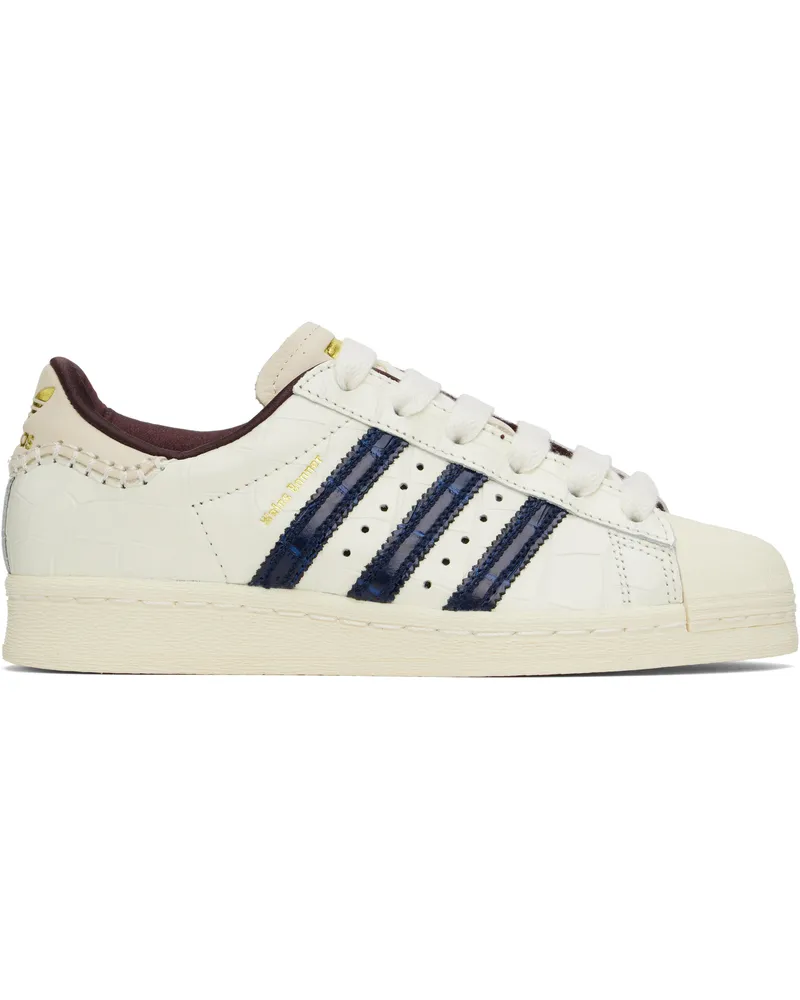 Wales Bonner White adidas Originals Edition Superstar Sneakers Wonder