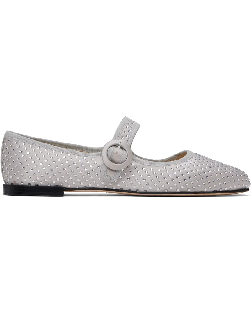 Repetto Gray Georgia Mary Jane Ballerina Flats 201