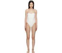 Off-White Vintage Swimsuit