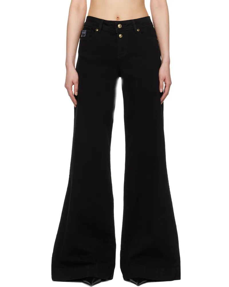 Versace Jeans Black Flared Jeans E909