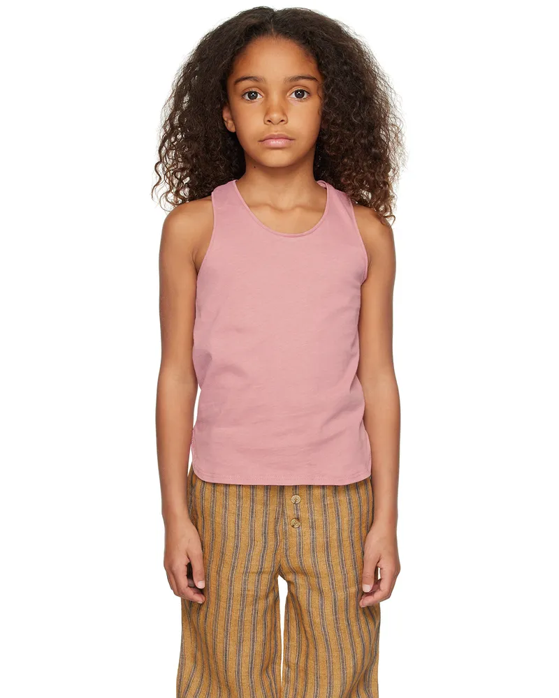 Caramel Baby & Child Kids Pink Bluebottle Tank Top S23rp