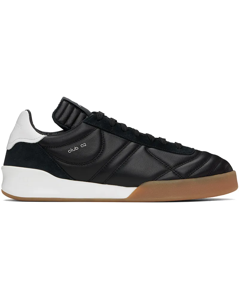 Courrèges Black Club02 Leather Sneakers 9999