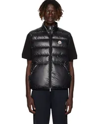 Moncler Black Aube Down Vest Black