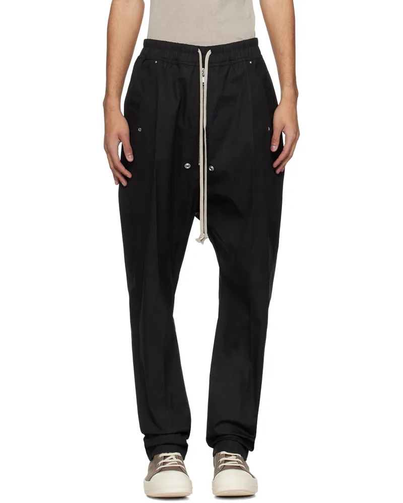 Rick Owens Black Bela Trousers 09
