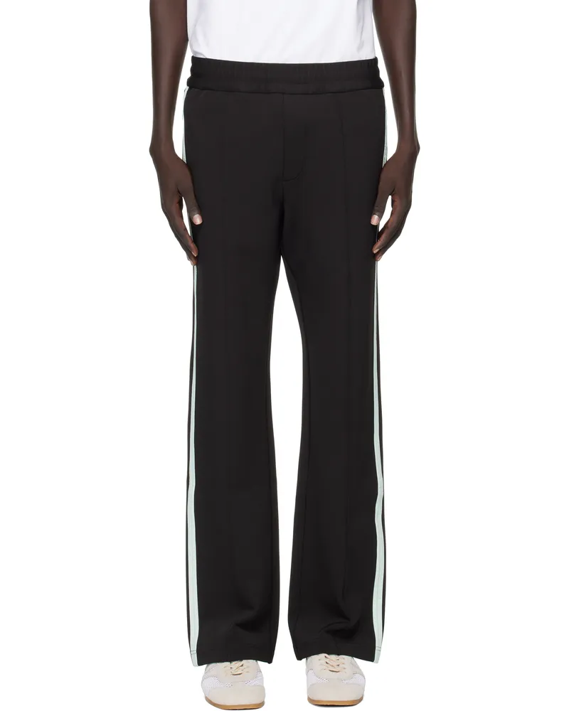 Casablanca Paris Black Tech Nylon Trim Sweatpants Black